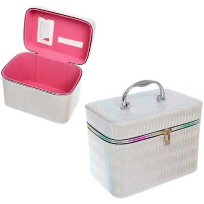 Шкатулка для украшений «ЛАНТАТИКА», цвет серебро, 15*23*17см