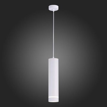ST115.543.12 Светильник подвесной Белый LED 1*12W 4000K 936Lm Ra&gt;90 120° IP20 D80xH300 165-265V Подвесные светильники