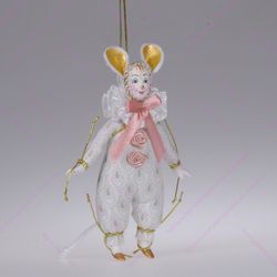 Ёлочная игрушка  Девочка-Мышка