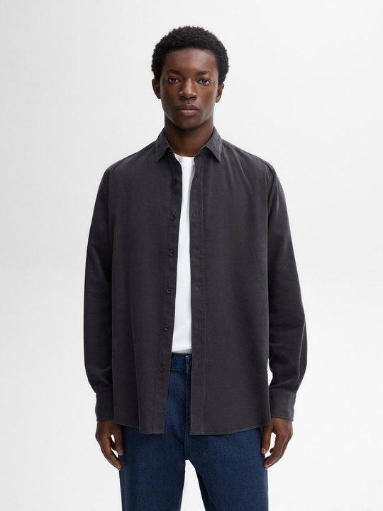 Massimo Dutti Классическая рубашка, синий