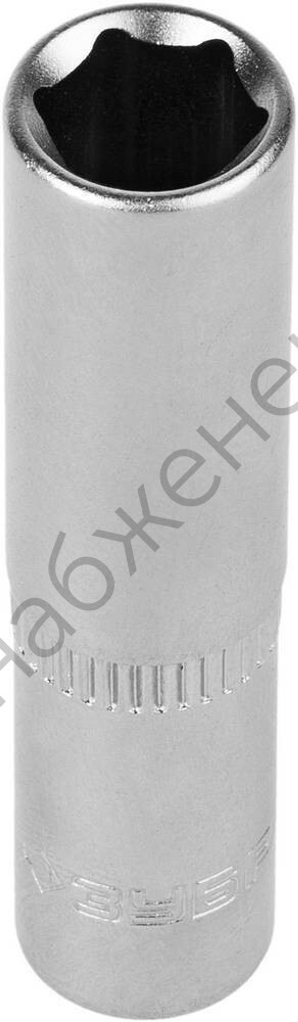 ЗУБР FLANK, 1/4″, 8 мм, удлиненная торцовая головка (27717-08)