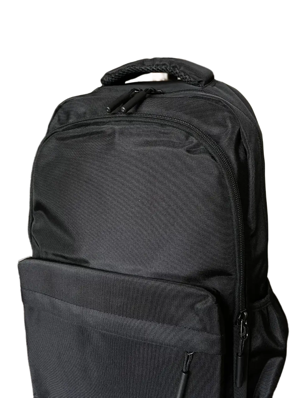 Рюкзак универсальный с двумя отделениями текстильный QOZA, черный, 12 л.