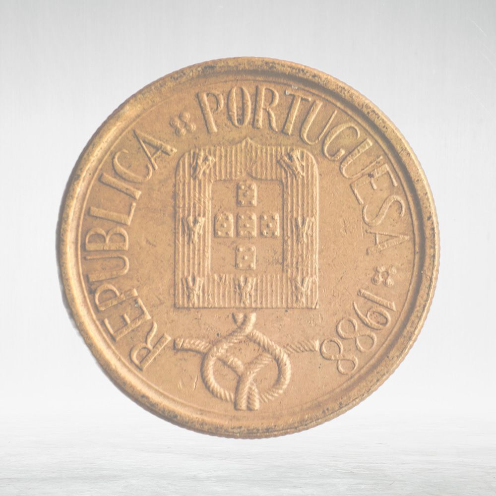 Portugal, 5 Escudos, 1988, VF