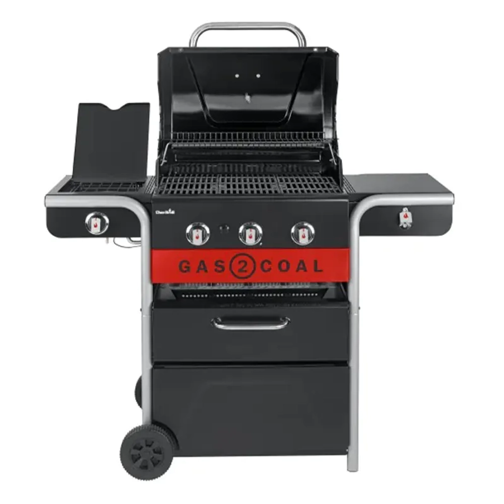 Char-Broil Gas2Coal Hybrid 3B угольно-газовый гриль 468301321
