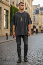 Футболка с вышивкой "Царь"