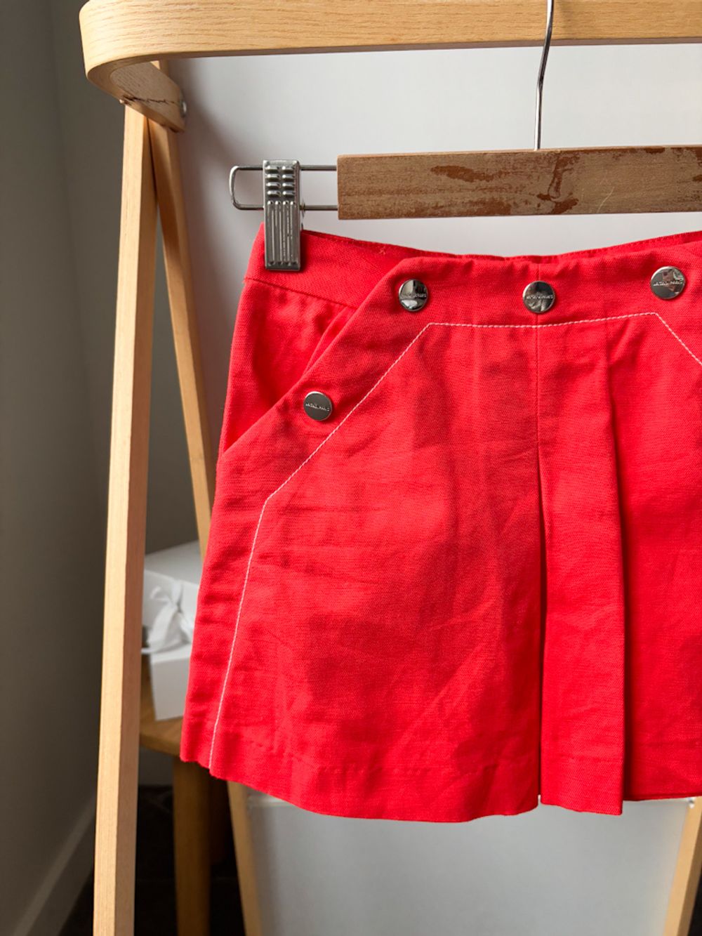 Хлопковые шорты-юбка Jacadi, 110