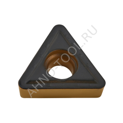 Пластина твердосплавная ISO TCMT110208-PMA ACP10E AHNO по стали, чистовая