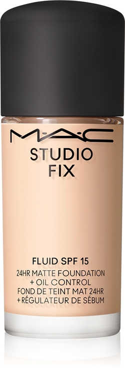MAC Cosmetics Mini Studio Fix Fluid SPF 15 24HR Matte Foundation + Oil Control - Матирующая тональная основа SPF 15, 15 ml