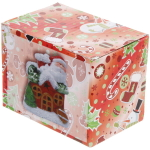 Фигурка с подсветкой Miracle «Зимний домик» 8,5*7,5 см