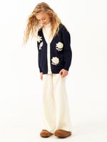 Кардиган для девочки AT1413 синий