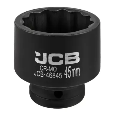 Головка ударная 45мм (12гр.), 3/4'' JCB JCB-46845