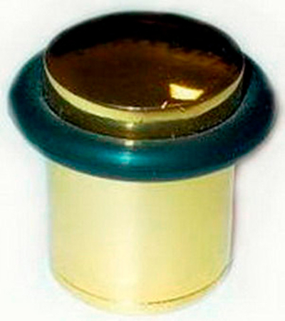 РАСПРОДАЖА Ограничитель двери 588-3" золото (602-037)