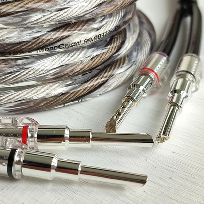 DAXX S192 Акустический кабель 12AWG (3.3мм.кв), класса Hi-End из посеребренной монокристаллической меди -готовая пара-
