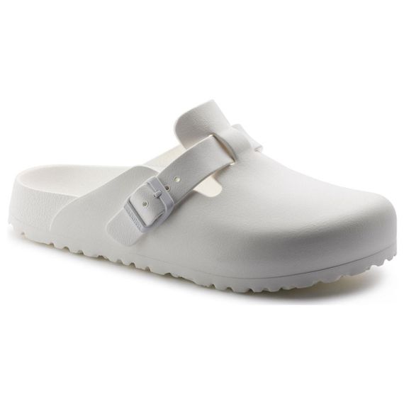 Birkenstock Boston Essentials Домашние тапочки белого цвета