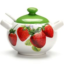 Сахарница Loraine 26213 Клубника 375 мл