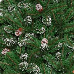 GAEM Елка искусственная "Маркиза", L132 W132 H213 см, 1160 веток