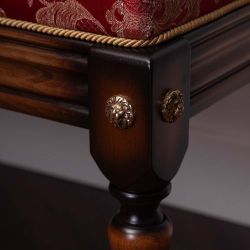 Банкетка Классика 2 Орех(Д) Каледония Черри