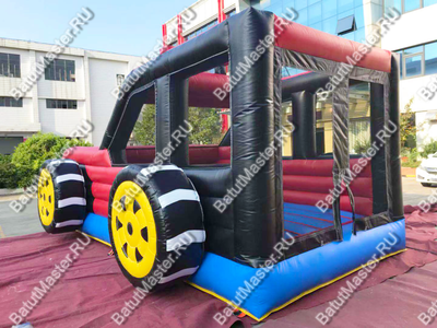 Коммерческий надувной батут "Внедорожник", 6*4*2,5 м