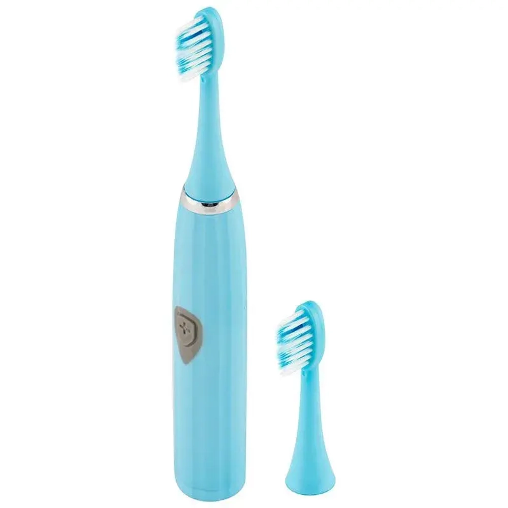 Зубная щётка HomeStar HS-6004 с доп. насадкой, голубая