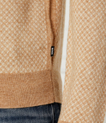 Хлопковый свитер h-eltoro BOSS BLACK - бежевый(50526989)