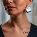 Серебряные серьги Arte Cpehmadam 20220492 Иран