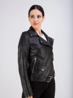 Косуха кожаная из натуральной кожи Турция