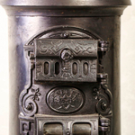 Высокая печь-буржуйка