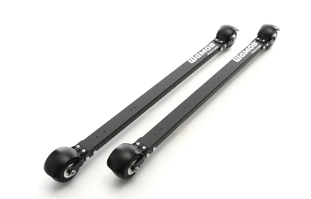 Лыжероллеры классические Shamov 05-1 тип Elpex, каучук, диаметр 74 мм,скорость колес №3