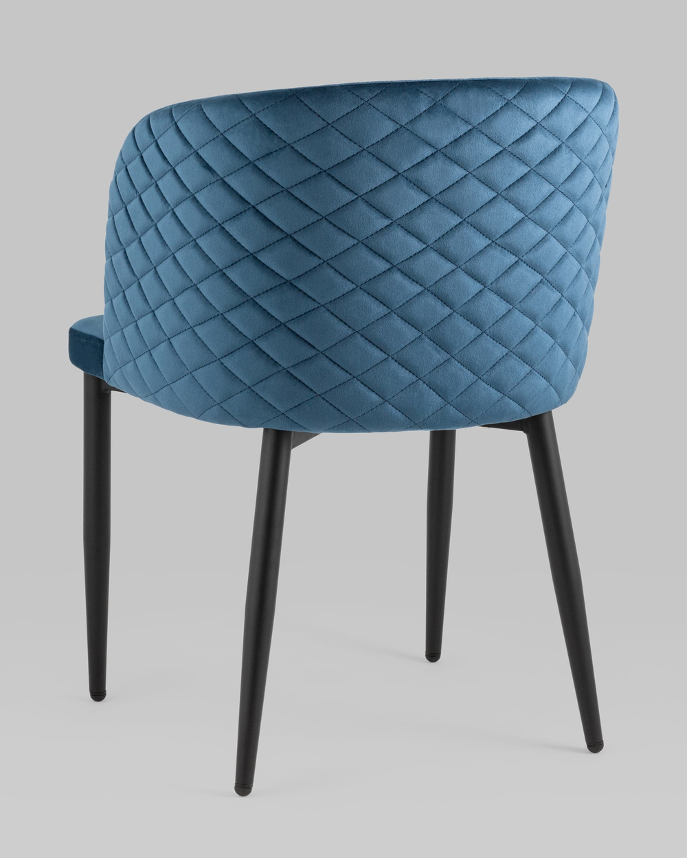 Стул Оскар велюр сине-зеленый