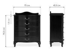 Комод Джульетта орех