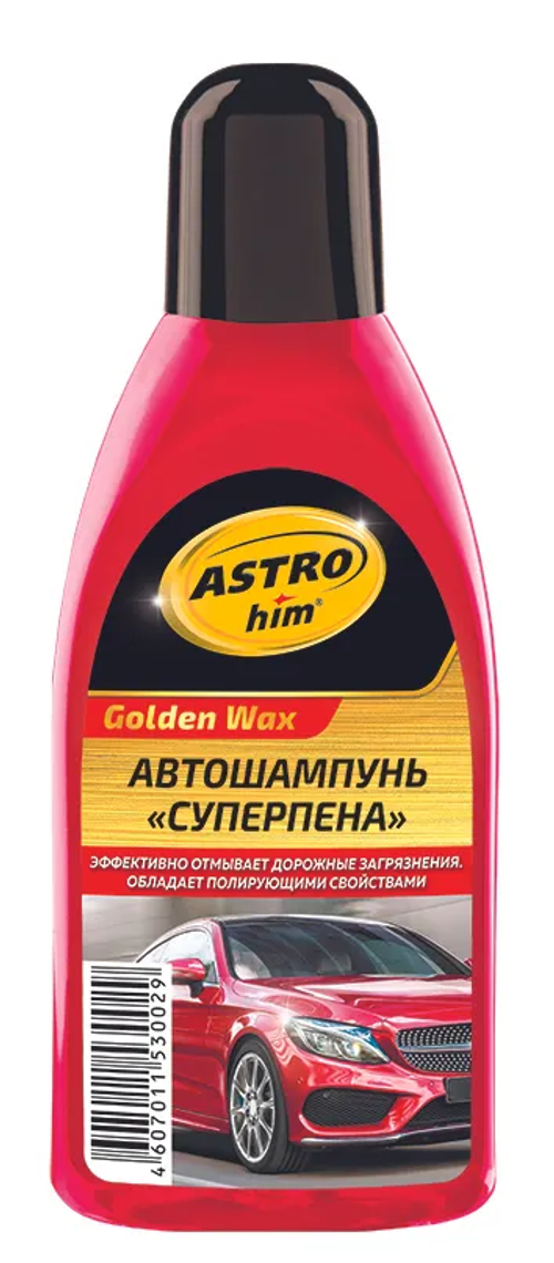 Автошампунь Астрохим Golden Wax Суперпена, концентрат, 500 мл
