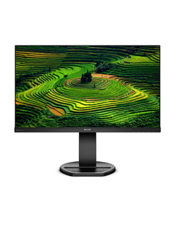 Монитор 23,8" Philips 241B8QJEB 1920x1080 IPS LED 16:9 5ms VGA DVI HDMI DP 2*USB3.0 2*USB2.0 50M:1 178/178 250cd HAS Pivot Tilt Swivel Speakers Black (241B8QJEB/00)