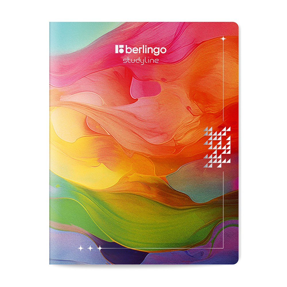 Тетрадь 48л., A5, клетка Berlingo "Collision XS", 80г/м2, софт-тач, ассорти CBs_48S19