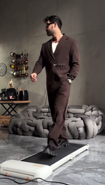 Костюм мужской оверсайз с железным замком