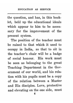 Education As Service | J. Krishnamurti