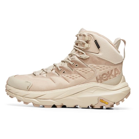 HOKA ONE ONE Kaha 2 Трекинговые ботинки Высокие Топ Оксфорд Желтый/Песочный Унисекс