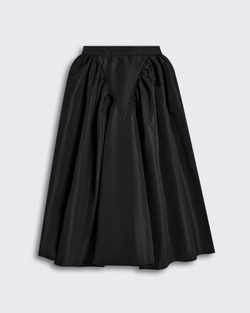 Юбка из тафты черный