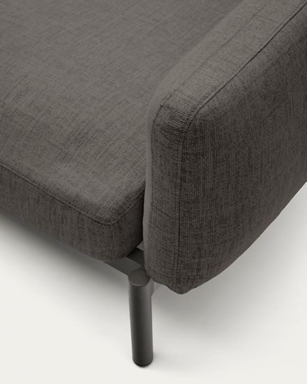 Sorells Уличный модульный 5-местный угловой диван серый