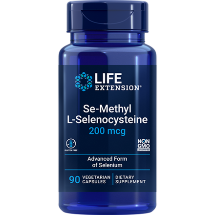 Se-Methyl L-Selenocysteine 200 мкг 90 капсул Life Extension