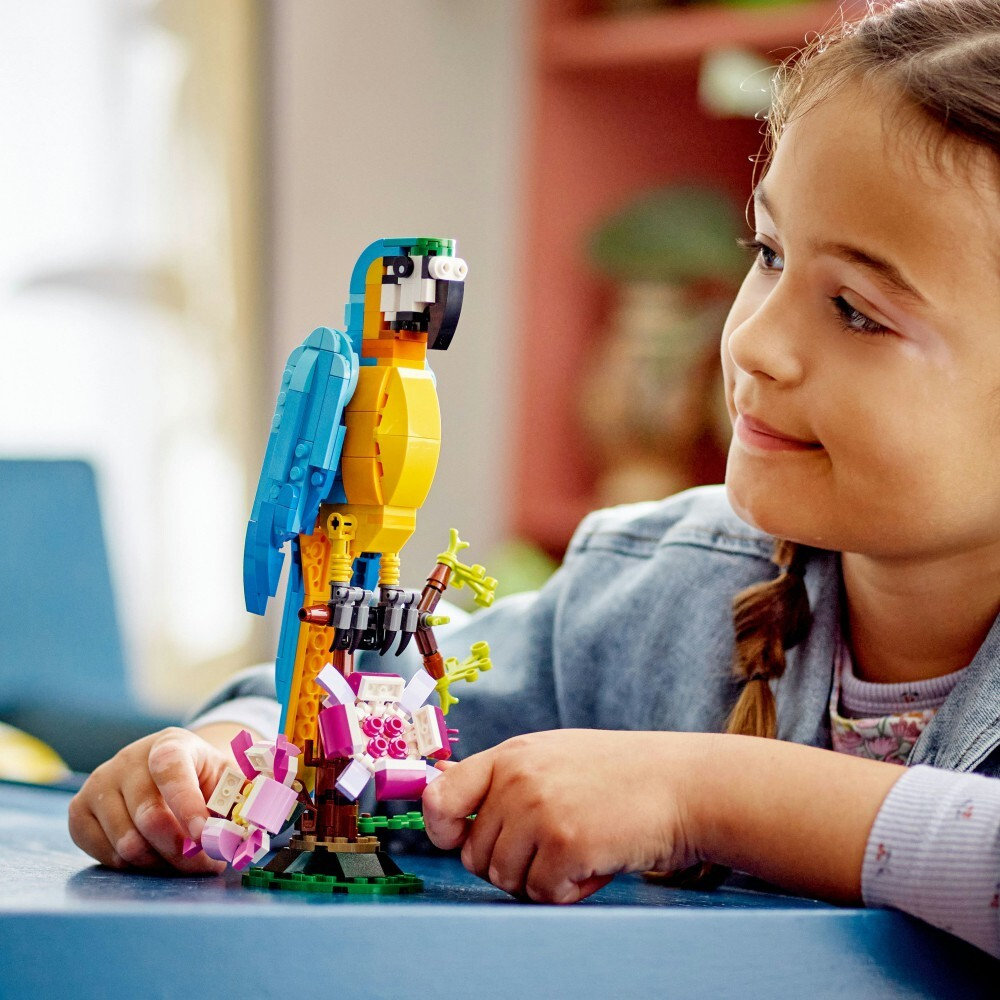 LEGO Creator — Экзотический попугай 3 в 1 31136 / артикул   31136  / GTIN 5702017415895