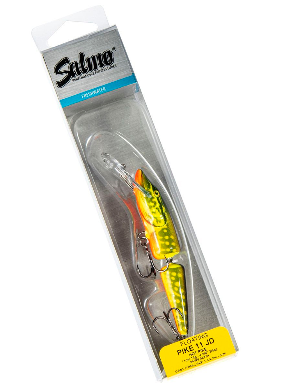 Воблер плавающий Salmo PIKE DR 11/P