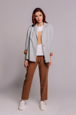 Жакет  в клетку на подкладке Тамбовчанка