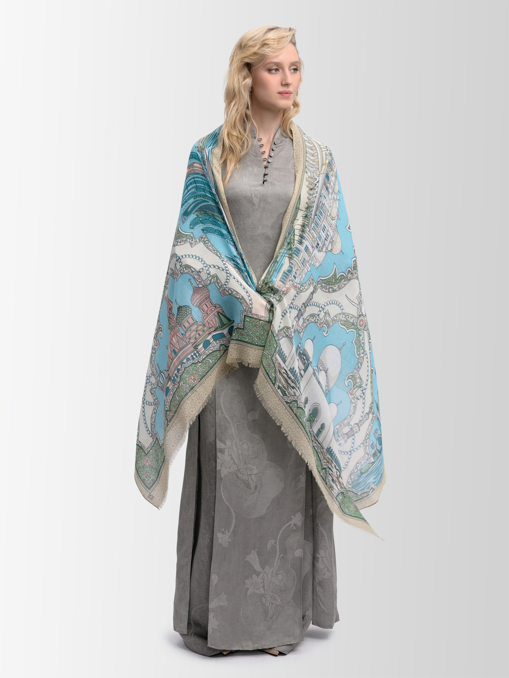 Шарф/Палантин «Объединенные Арабские Эмираты–Россия»