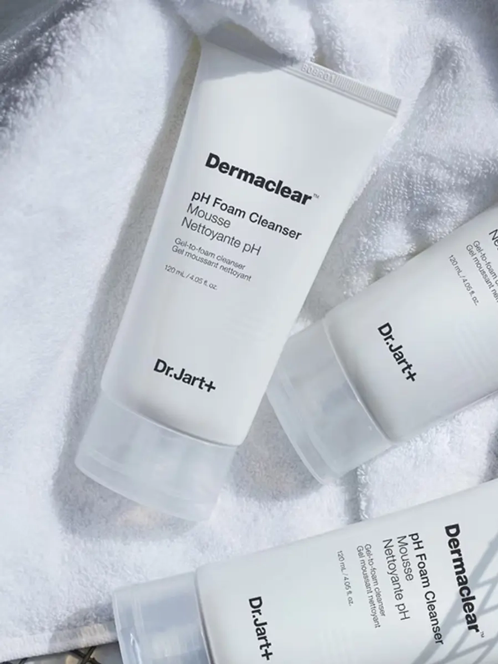 DR.JART+ - ПЕНКА ДЛЯ УМЫВАНИЯ ГЕЛЕВАЯ DERMACLEAR MICRO PH FOAM, 120 МЛ.