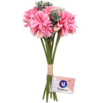 Цветочная композиция «Волшебная гортензия» 15*22см цвет розовый