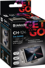 Defender CH-124 55-90мм. Держатель на решетку вентиляции.