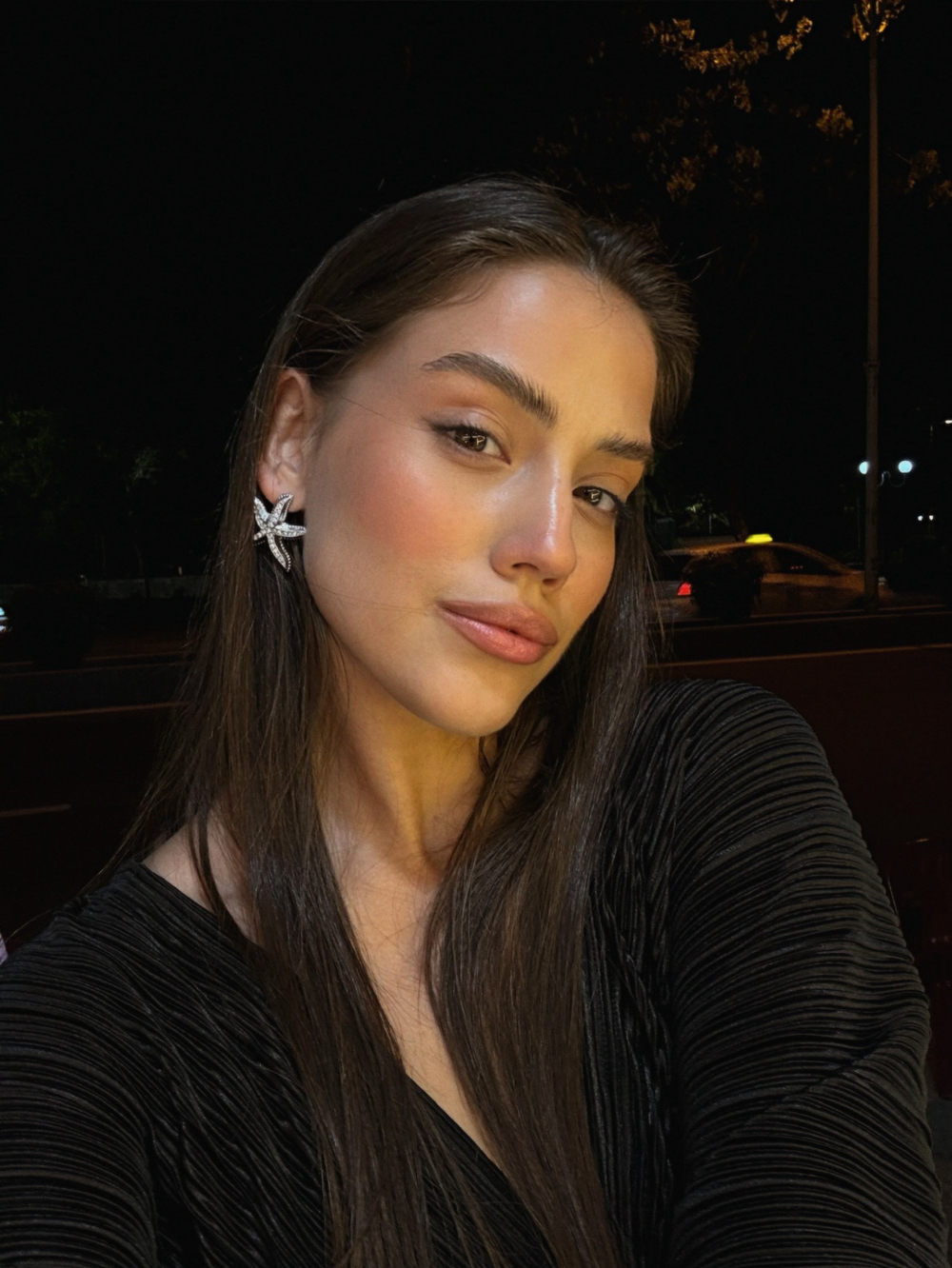 Серьги Star silver