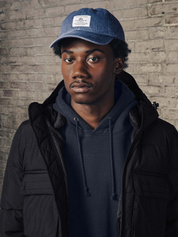 Бейсболка Alpha Industries Battlewash Cap Rep. Blue (Синяя)