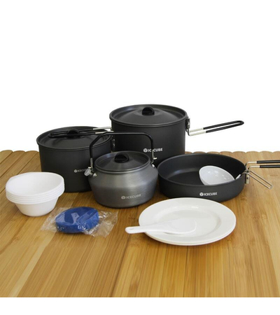 Набор посуды на 4-5  персон  Анодированный алюминий АС-233