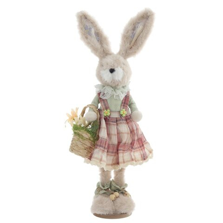 GAEM Фигурка декоративная "Зайка", L13 W10 H42 см